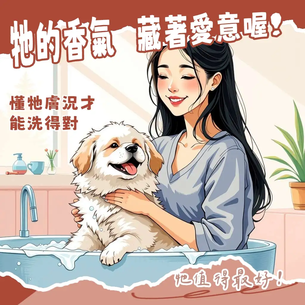 寵物洗澡推薦指南，涵蓋專業美容師、店內環境、洗劑挑選、自助洗澡與到府服務等，確保毛孩洗澡時的健康與舒適。