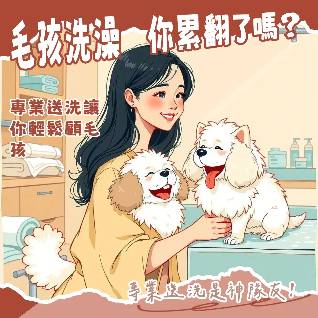 寵物洗澡店提供專業洗護美容服務，讓狗狗貓咪享受SPA，保持乾淨整潔與健康。