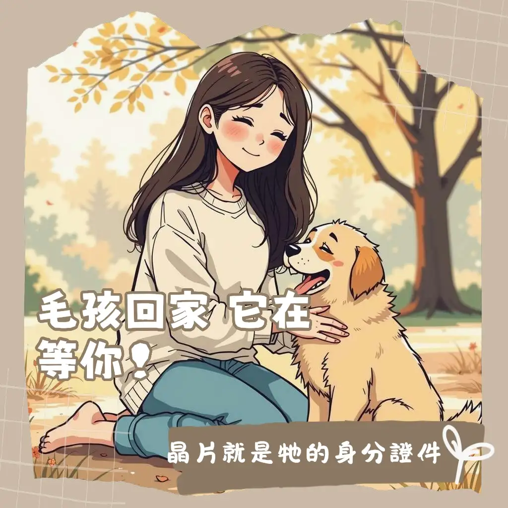 寵物晶片查詢系統介紹，毛孩植入晶片後協尋走失寵物的登記資料與查詢方式大綱。