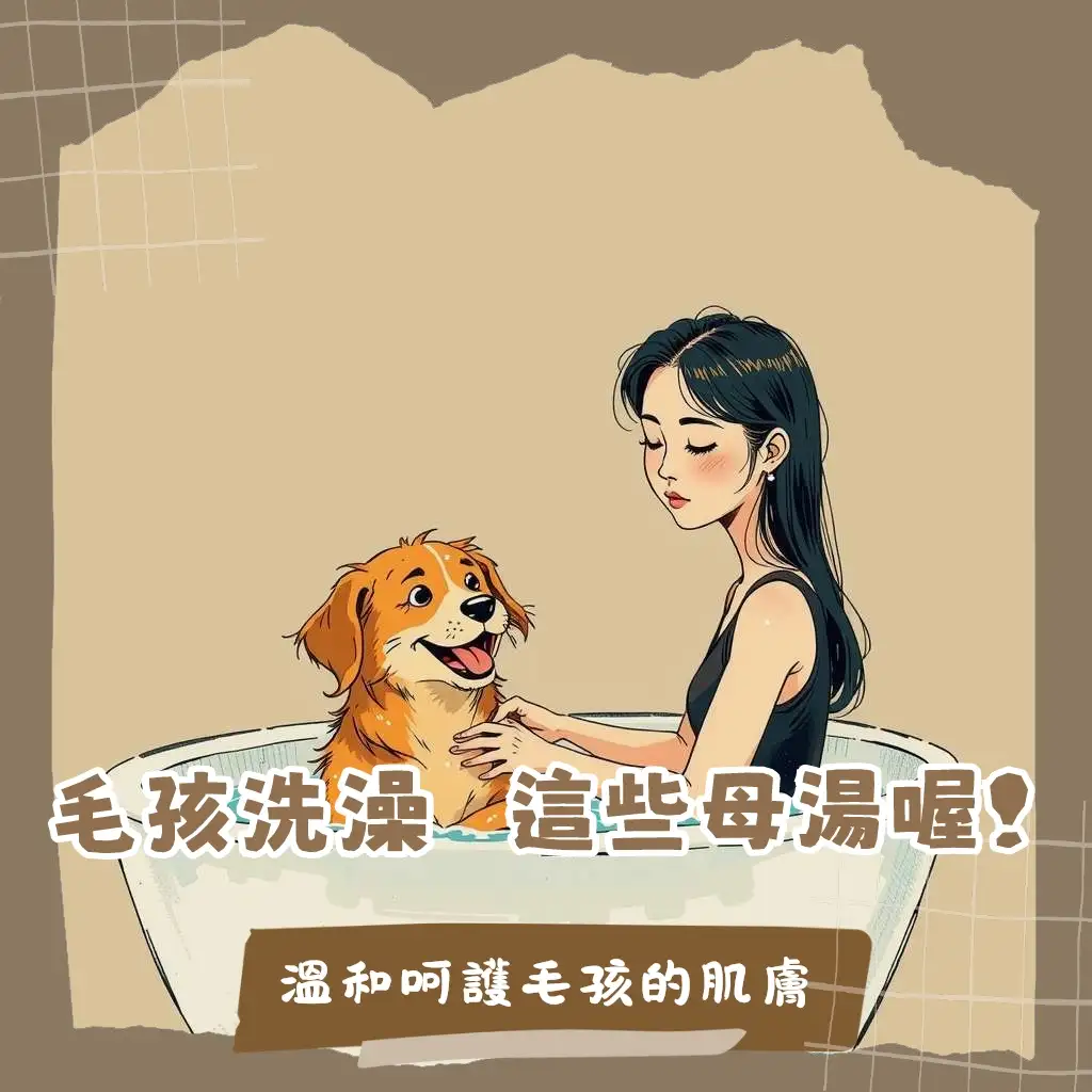 寵物洗澡用沐浴乳的挑選指南，涵蓋皮膚護理、成分分析與正確洗護步驟，確保毛孩肌膚健康潔淨。