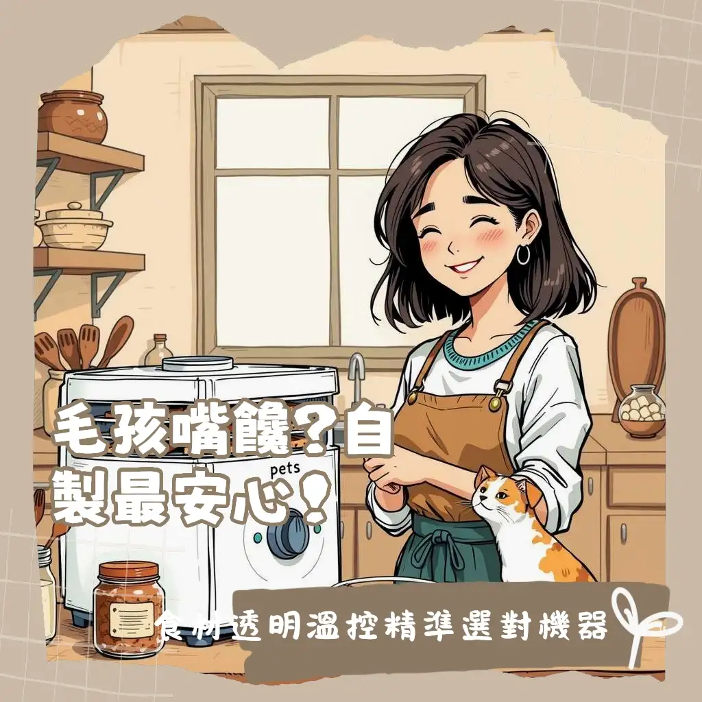 寵物零食烘乾機推薦挑選指南：自製健康肉乾、果乾的關鍵，包含功能、材質、清潔與烘乾安全須知。