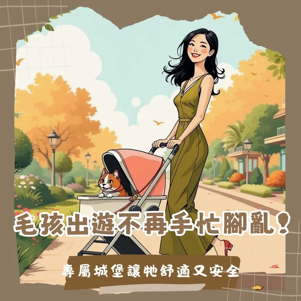 Bello寵物車選購指南，內含輕量折疊、透氣舒適、安全承重及清潔保養等多功能Bello寵物推車特色分析。