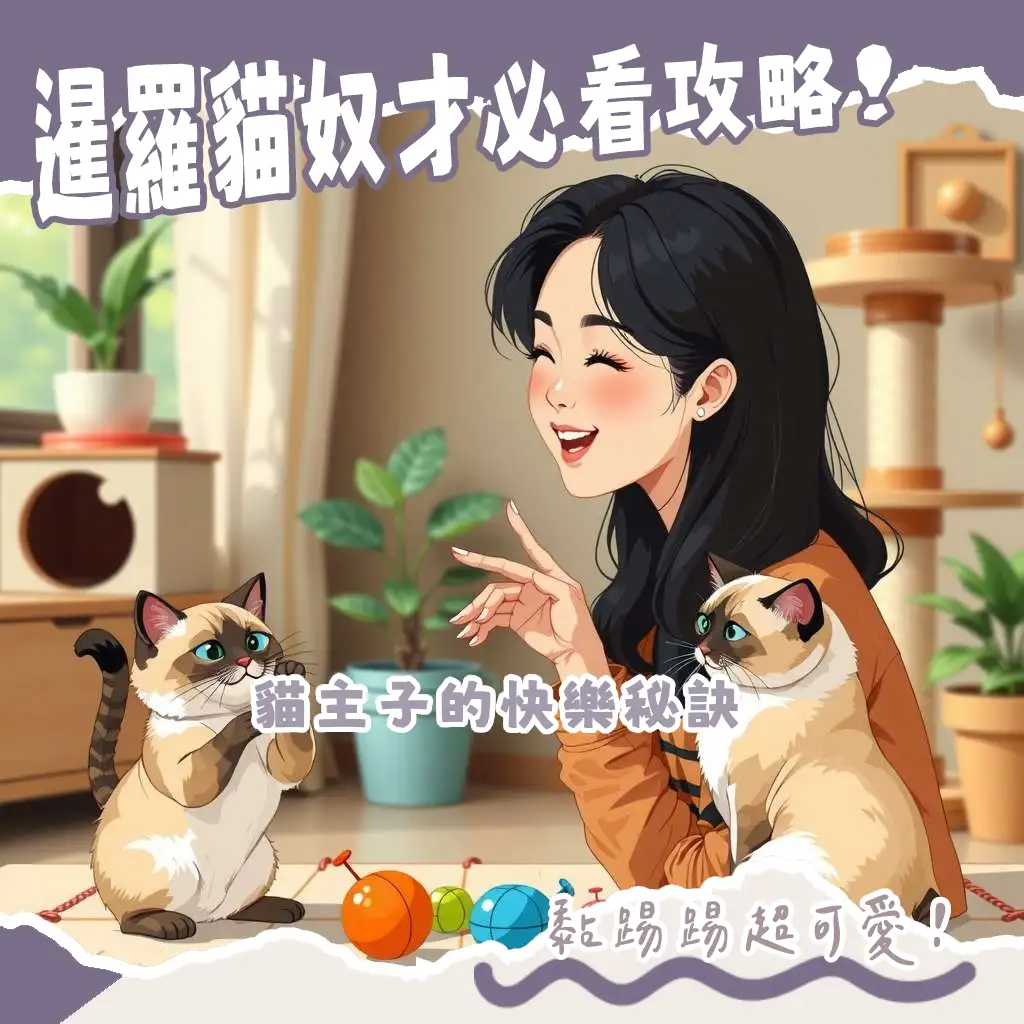 暹羅貓獨特外貌與活潑個性解析，提供飼養照顧與互動指引。