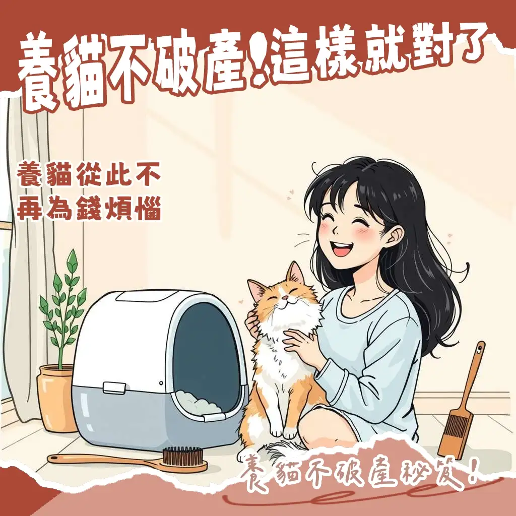 養貓花費詳解：新手貓奴必知的一次性、每月固定與醫療開銷，輕鬆預估養貓成本。