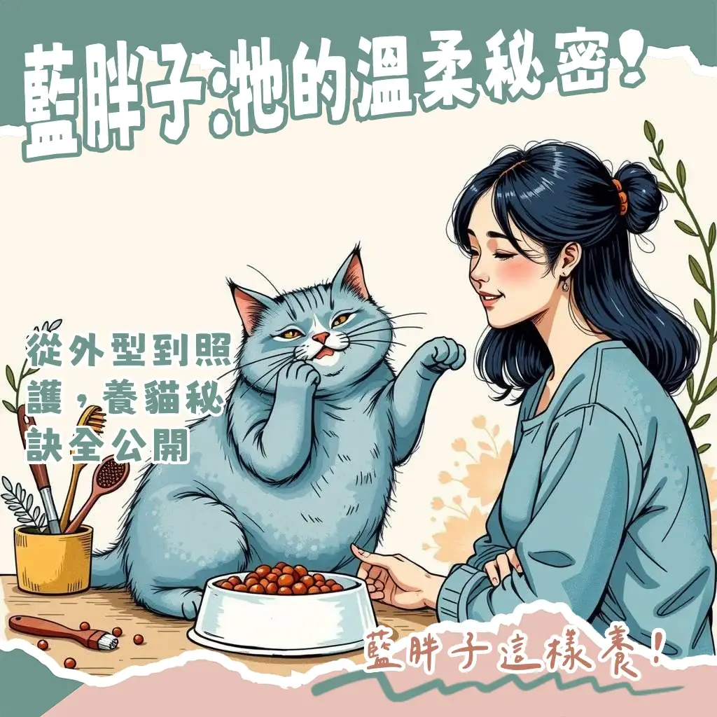 英國短毛藍貓的飼養指南，包含外觀特徵、性格與日常照護秘訣。