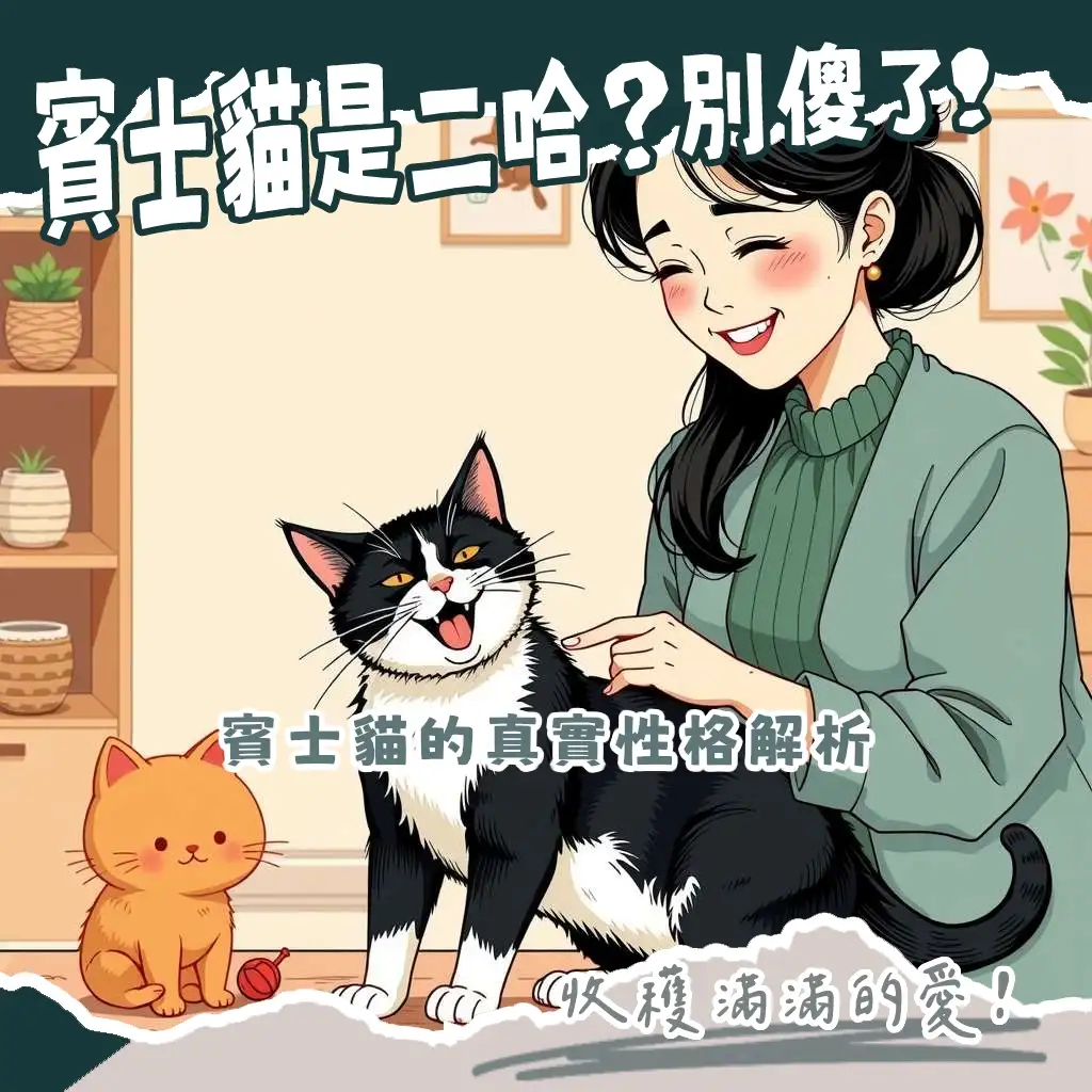 賓士貓獨特黑白花紋，探索其個性、照護指南與飼養迷思的全方位介紹。
