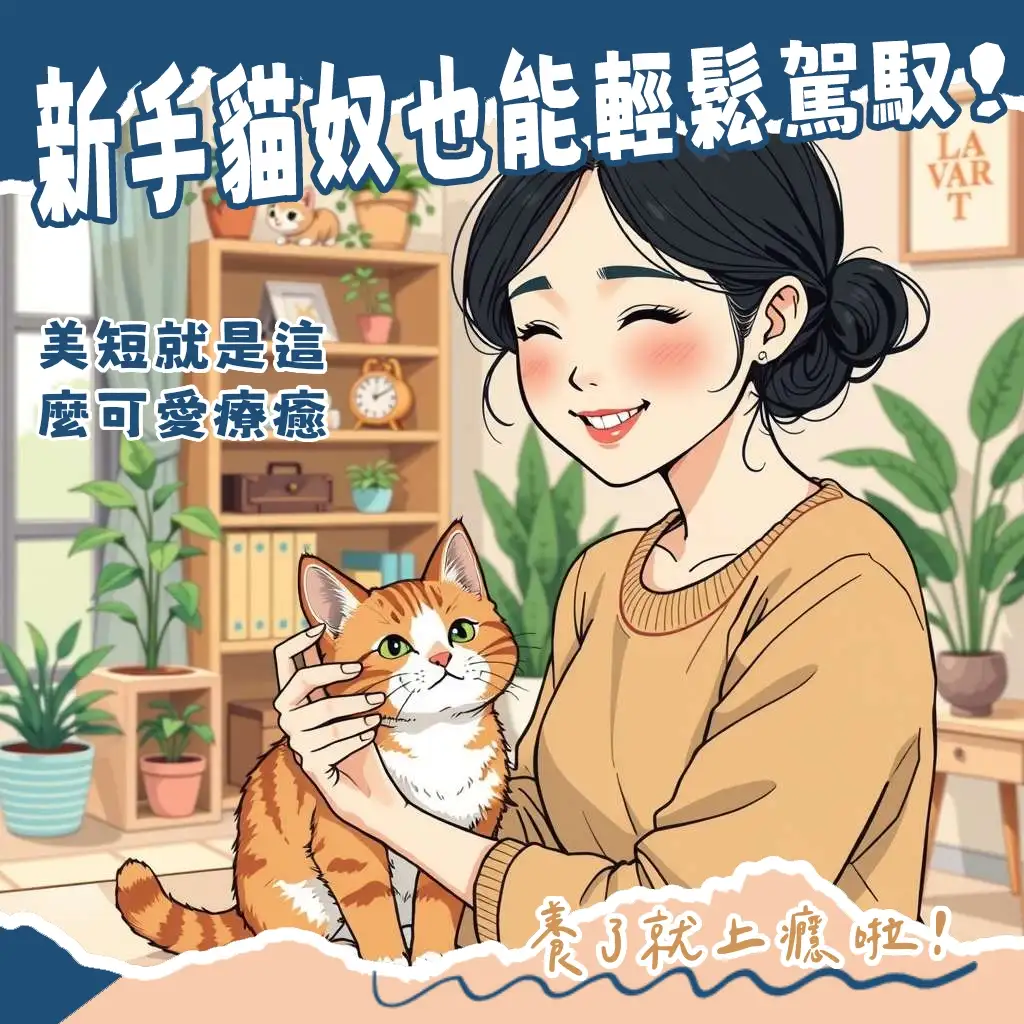 可愛美短貓家庭伴侶，新手飼主飼養指南，性格特徵與健康照護全解析