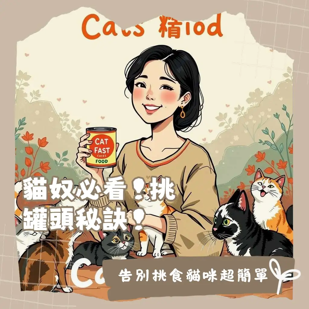 貓罐頭推薦：選擇高品質、營養均衡的濕糧，幫助貓咪補充水分，解決挑食與泌尿道健康問題的指南。