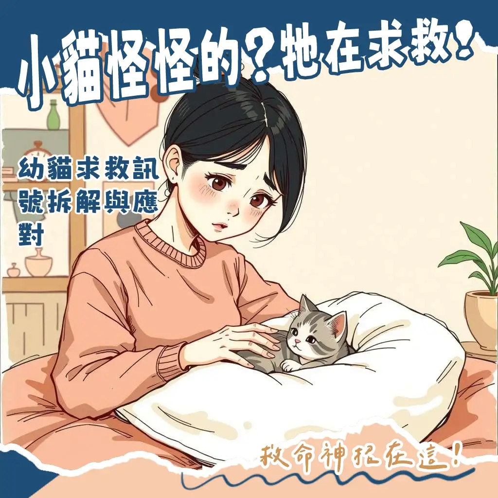 幼貓死亡前兆求救訊號判斷，新手飼主辨識健康警訊與緊急處置指南。