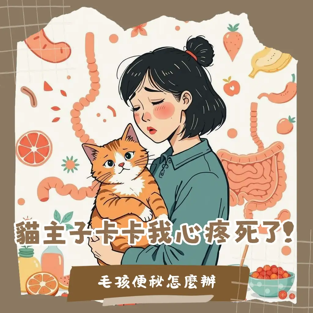 貓便秘指南：解析貓咪便秘原因、症狀判斷與居家照護，確保毛孩腸道健康。