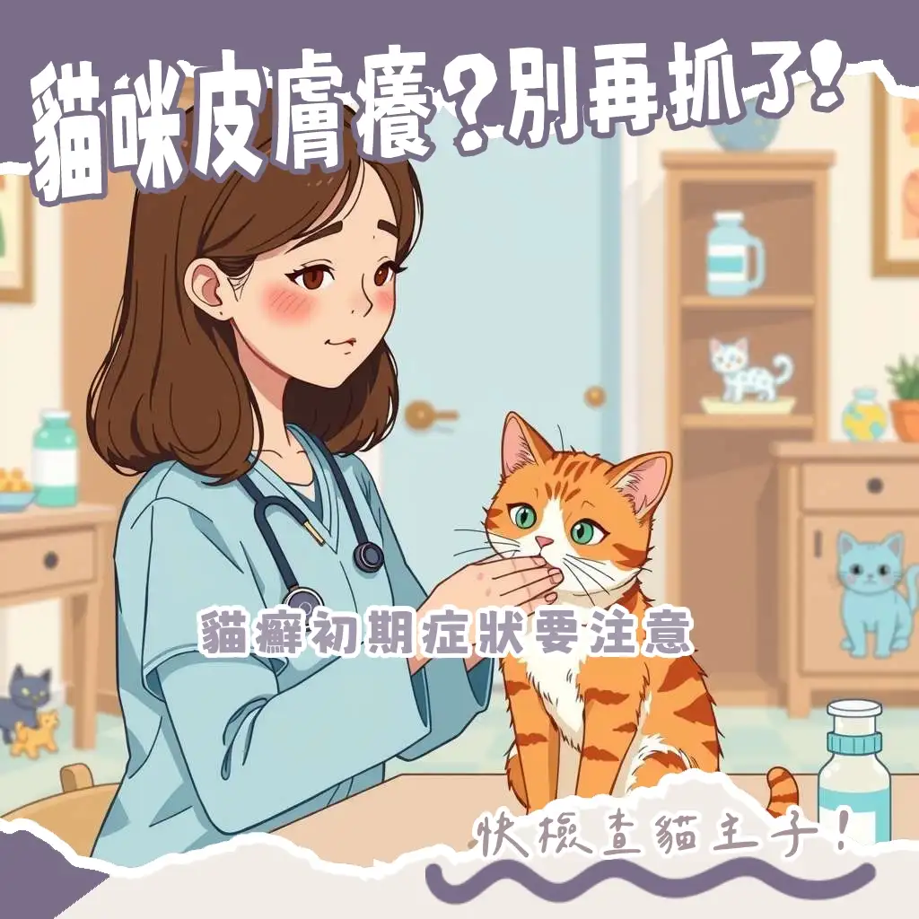 溫柔守護患有貓霉菌的貓咪，展現貓癬症狀、治療與環境消毒的全方位指南。