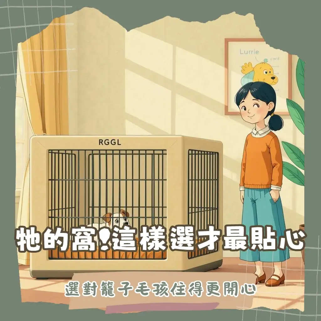 狗狗的舒適狗籠選購指南，涵蓋實體店與線上購買地點與考量因素。