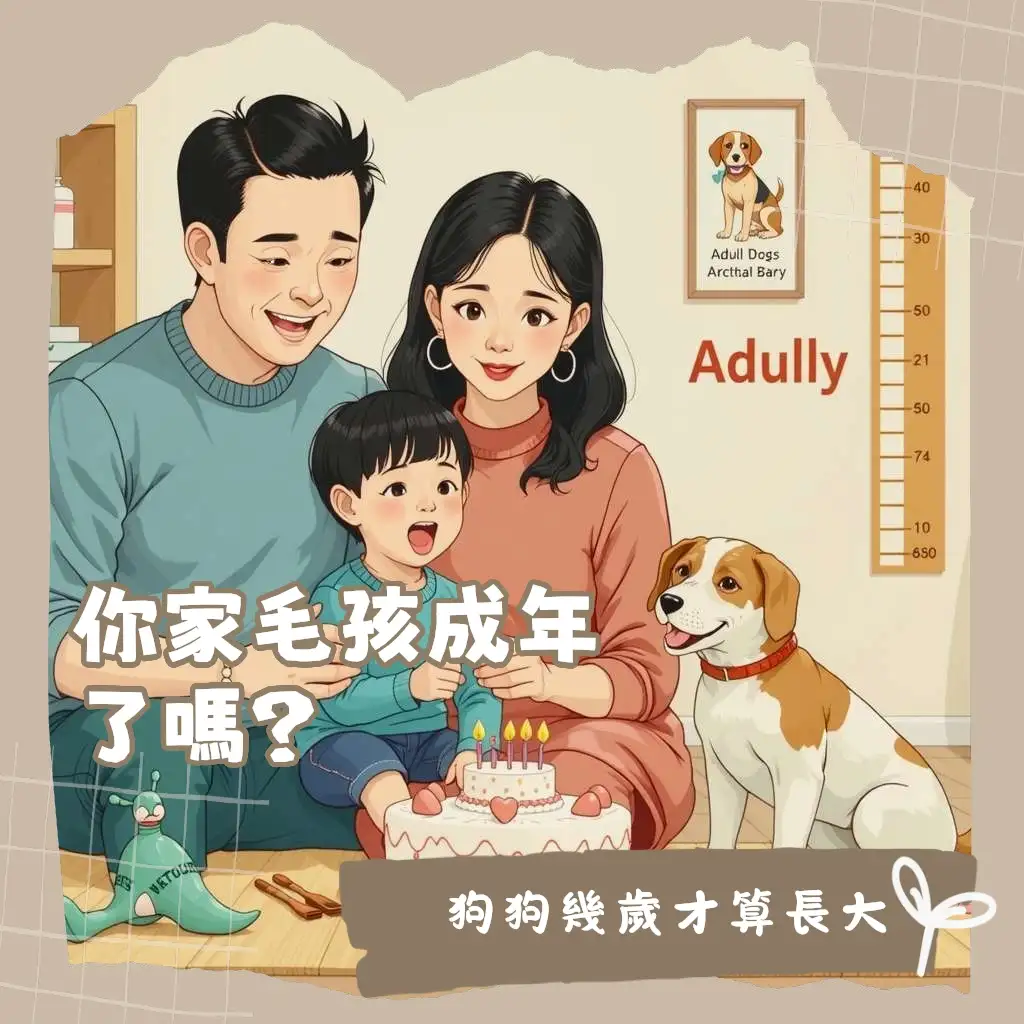 狗狗多久成犬的詳細指南，包含不同品種狗狗的成長時間、生理與行為發育階段，以及相關照護建議