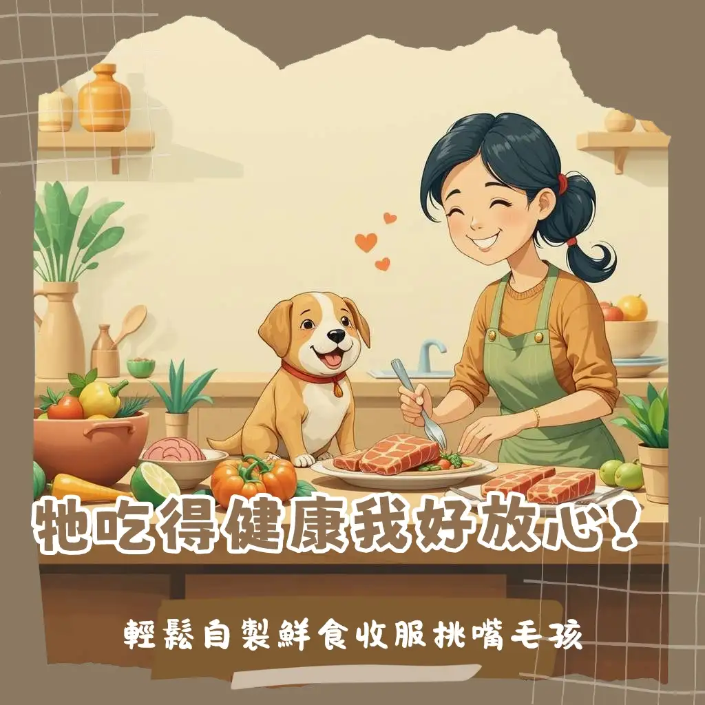 狗狗食料理食譜，自製健康鮮食，愛犬營養餐指南