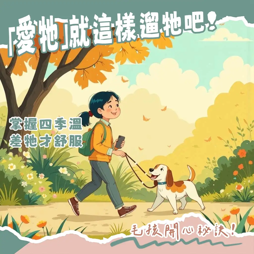 什麼時候遛狗最好？圖解四季遛狗時間、地面溫度判斷與狗狗中暑預防攻略