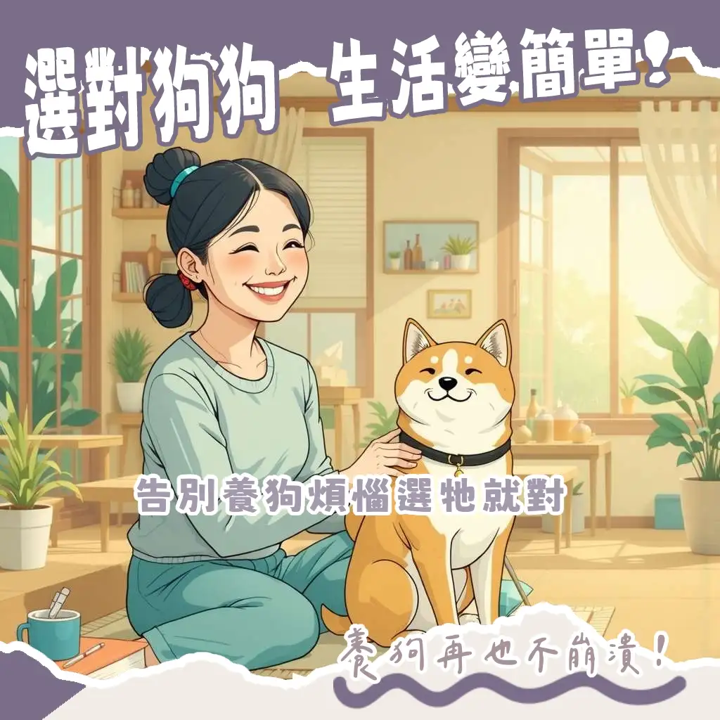 哪種狗最好養、新手養狗推薦、常見狗狗品種特性與照護指南