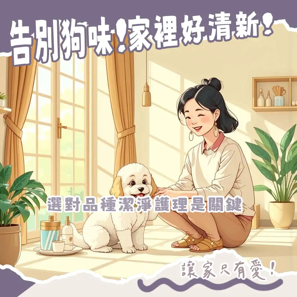 沒狗味的狗品種介紹與日常清潔護理指南,打造清新居家環境。