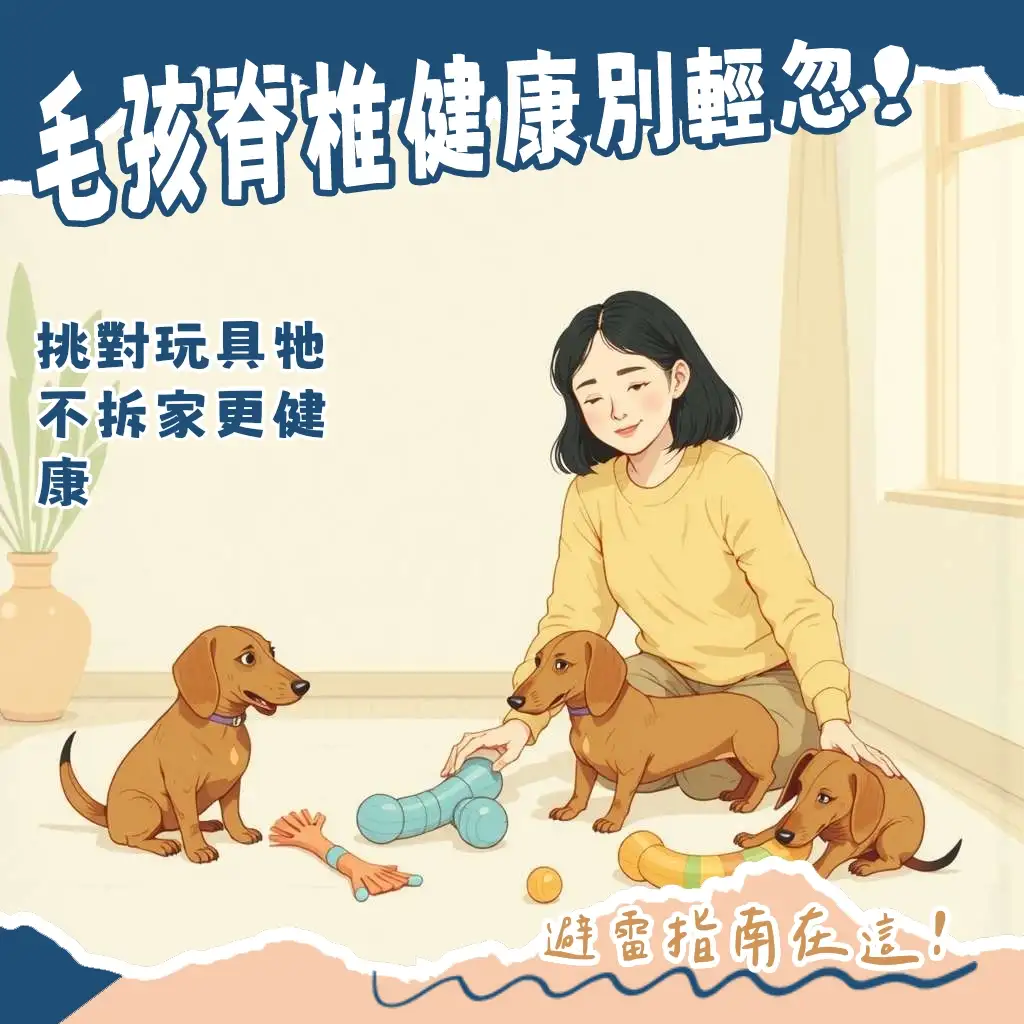 臘腸狗玩具選購指南：考量體型、保護脊椎，選擇耐咬、益智、安全材質的玩具