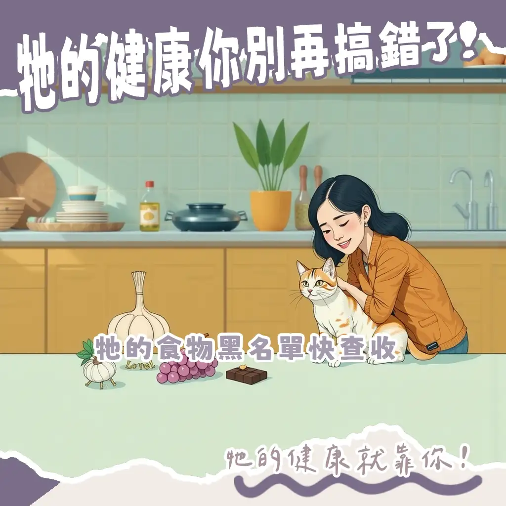 餵食前停看聽：這些食物，你的貓咪真的不能吃！