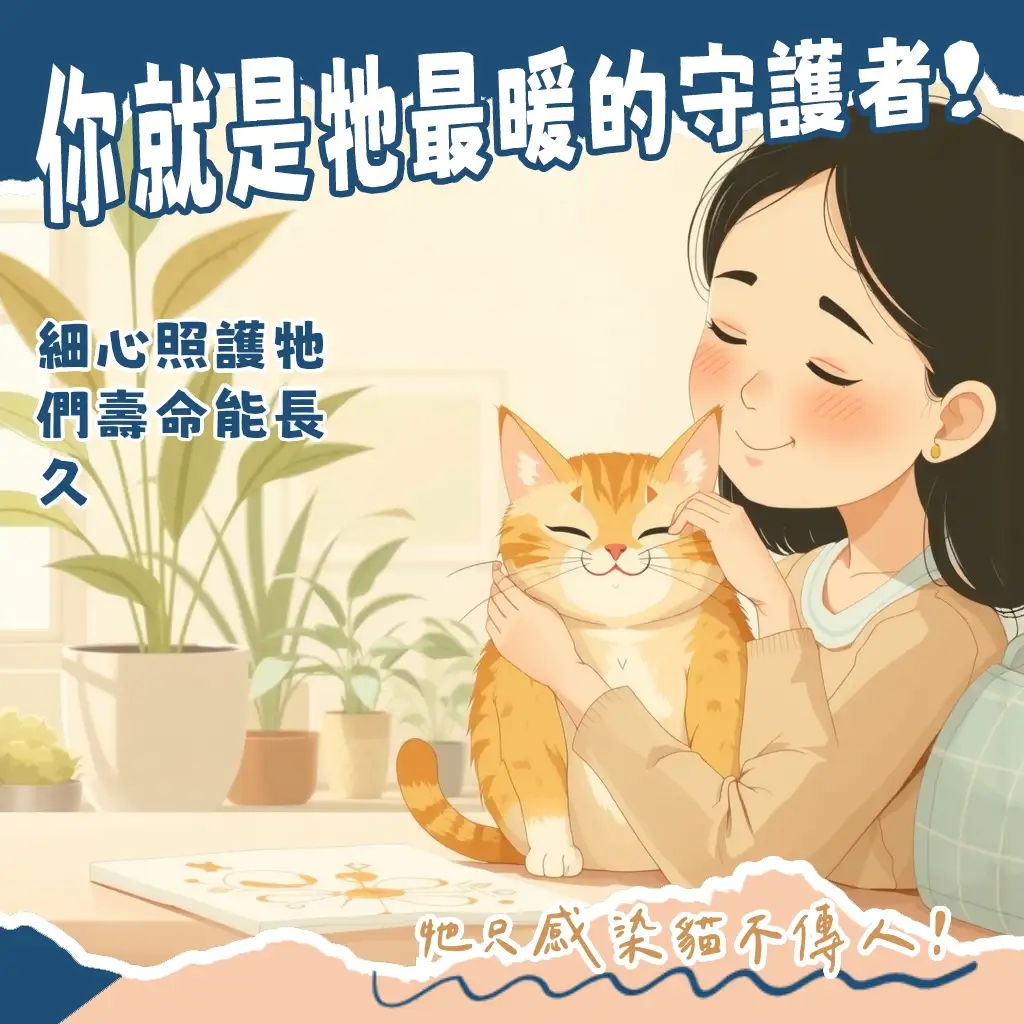 別怕貓愛滋！牠們也能活出精彩貓生，你就是最暖的守護者