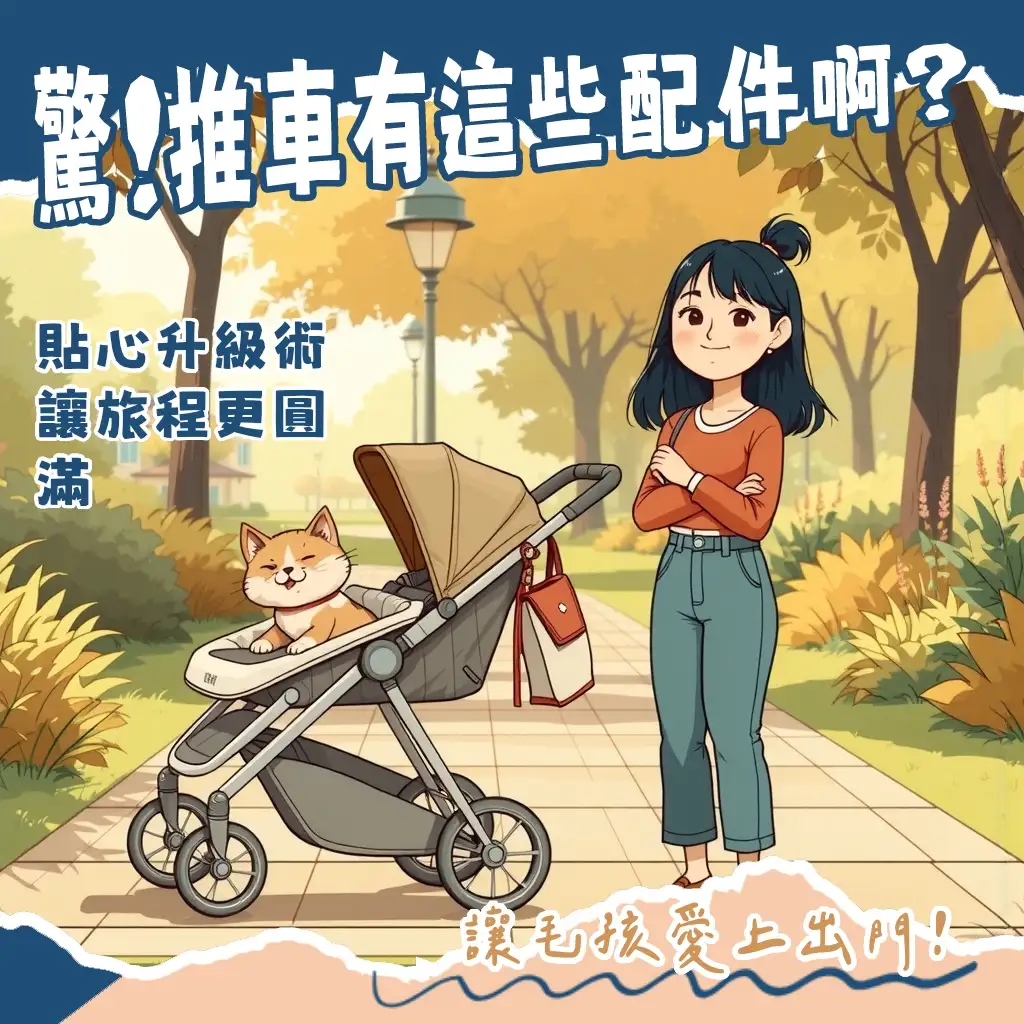 寵物推車配件：讓毛孩外出舒適又安全的貼心升級術