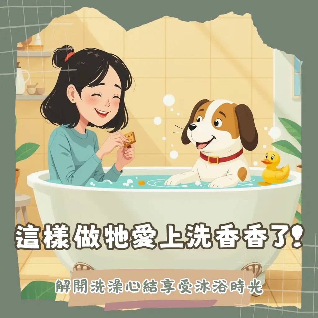 毛孩為什麼怕洗澡？解開狗狗心結，讓牠愛上洗香香時光！