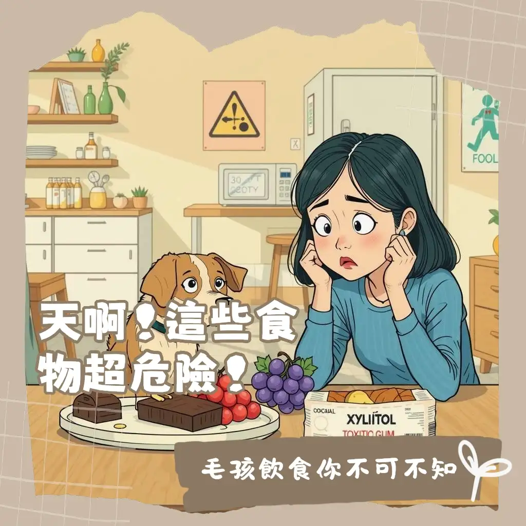 守護毛孩，了解對狗有毒的食物清單，避免中毒危害，確保寵物安全飲食指南。