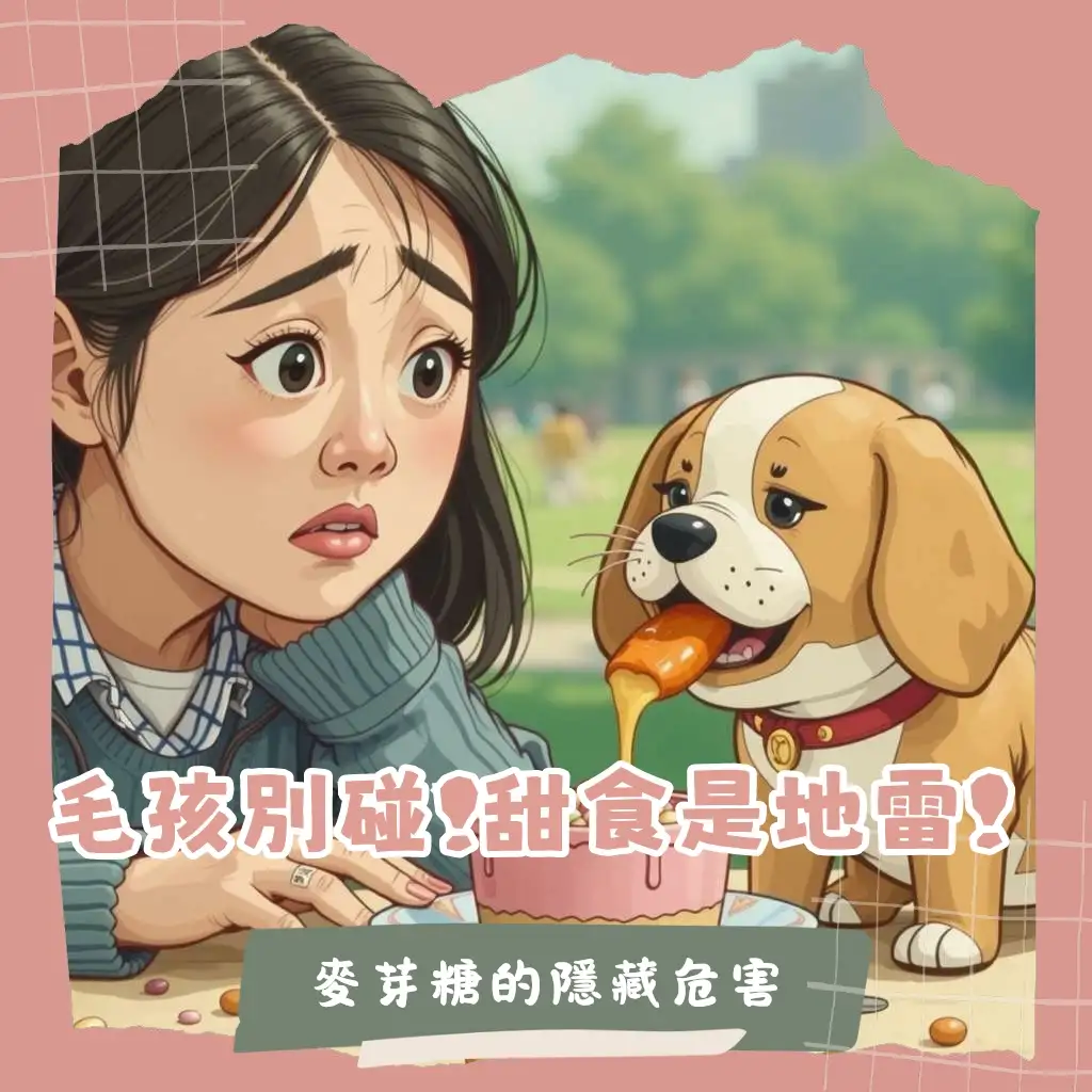 狗吃麥芽糖會怎樣？狗狗高糖飲食的健康危害與安全零食選擇指南。
