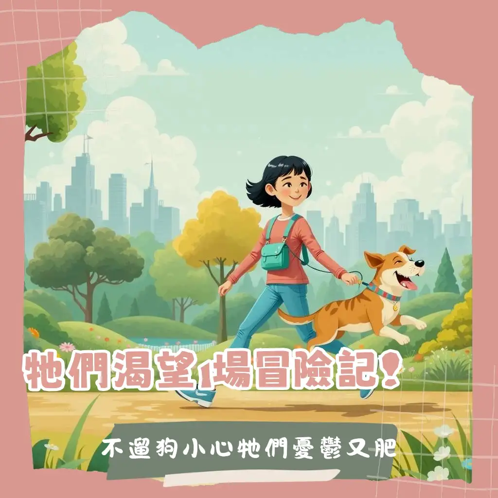 狗狗遛狗重要性：解析為何一定要遛狗，維持寵物身心健康的完整指南。