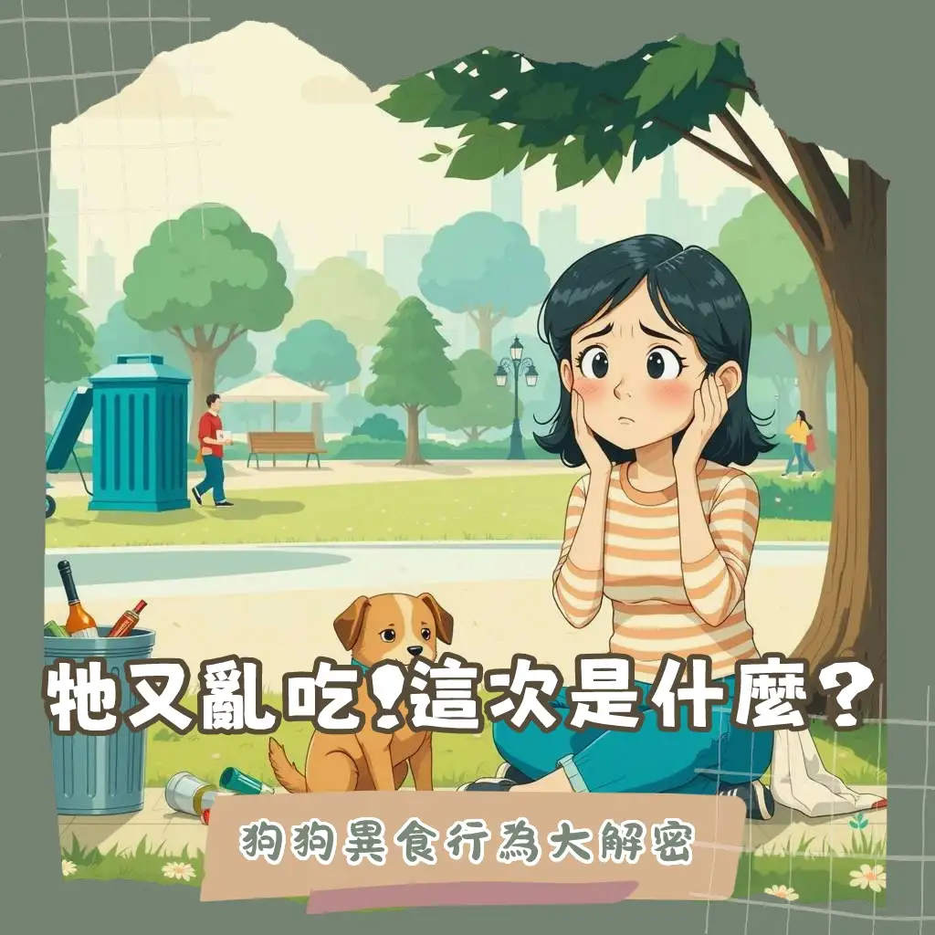 狗狗什麼都吃行為解析：從好奇心、壓力到異食癖，了解原因與糾正預防方法。