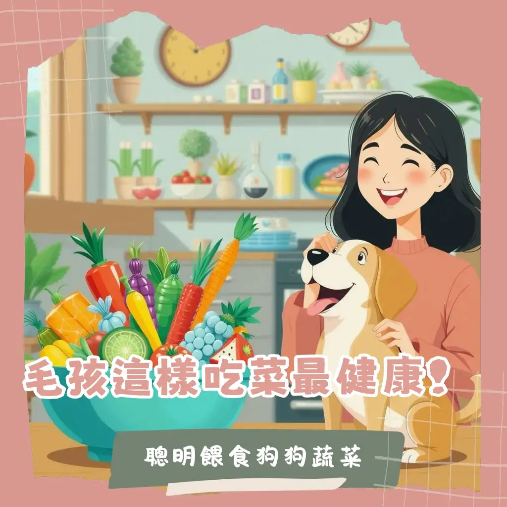 狗狗適合的蔬菜清單：胡蘿蔔、南瓜、花椰菜等，搭配餵食原則，守護毛孩健康。