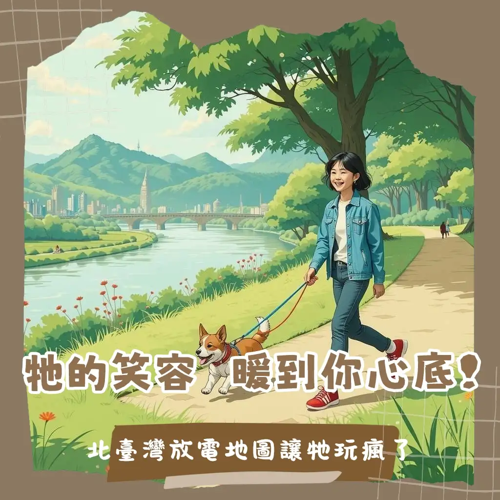 北部遛狗景點指南，包含寵物公園、河濱步道與寵物友善農場，提供飼主帶毛孩出遊的全方位資訊。