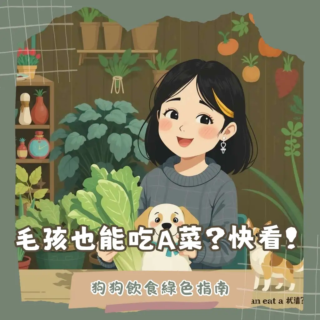 狗狗a菜健康吃！毛孩A菜飲食指南，含益處、注意事項與處理秘訣，讓狗狗快樂補充營養。