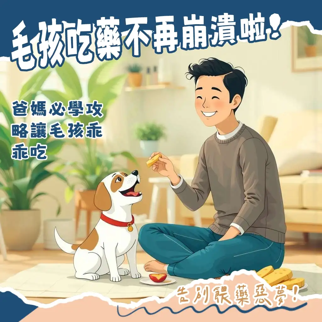 餵狗狗食藥成功小撇步，掌握多種方法，提升毛孩服藥配合度，新手飼主也能輕鬆上手。