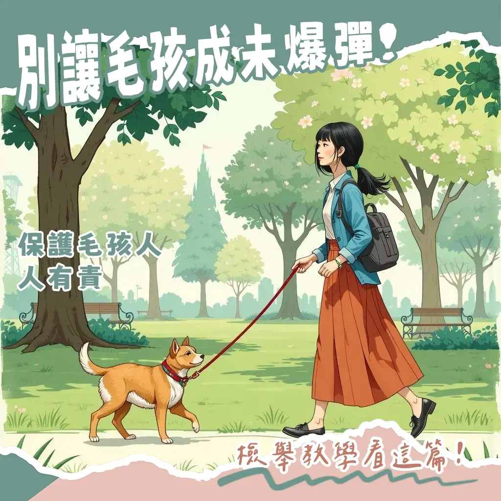 遛狗不牽繩檢舉方式與流程，包含證據蒐集、檢舉管道及相關罰則說明。